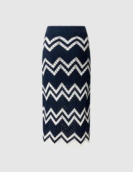 Falda Pepe Jeans zigzag
