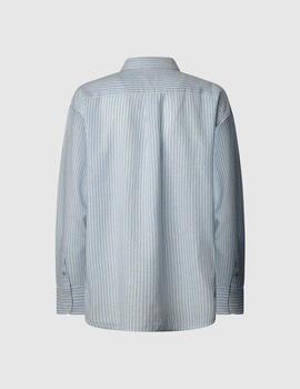 Camisa Pepe Jeans rayas azul