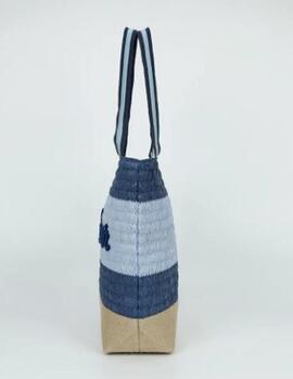 Bolsa Mimi Mua shopper sea lover azul