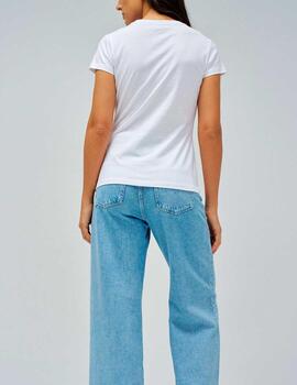 Camiseta Salsa flor abalorios