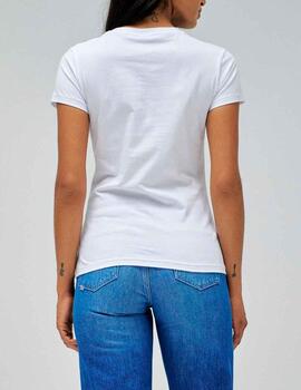 Camiseta Salsa logo blanco