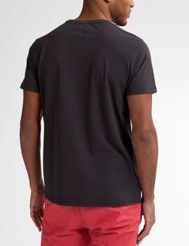 Camiseta Petrol estampada gris