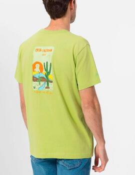 Camiseta El Pulpo desierto verde