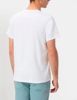 Camiseta El Pulpo 'el mar todo lo-cura' blanco
