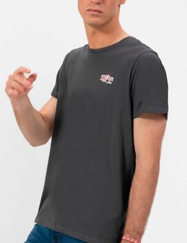 Camiseta El Pulpo 'sealover' antracita