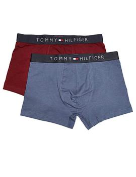Pack 2 Boxers Tommy Jeans Trunk granate
