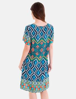 Vestido Massana estampado