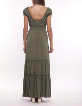 Vestido Mimi Mua khaki