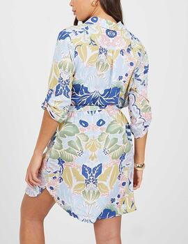 Vestido Brave Soul estampado multi