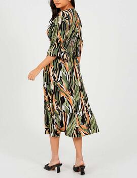 Vestido Brave Soul estampado multi