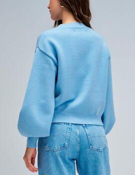 Jersey Salsa perlas azul