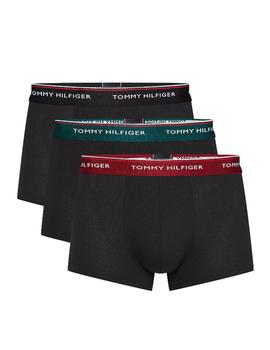 Pack 3 Boxer Tommy Trunk negro