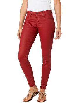 Pantalón vaquero Pepe Jeans Pixie rojo