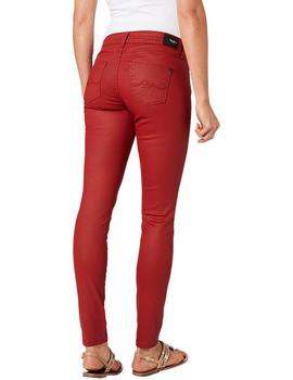 Pantalón vaquero Pepe Jeans Pixie rojo