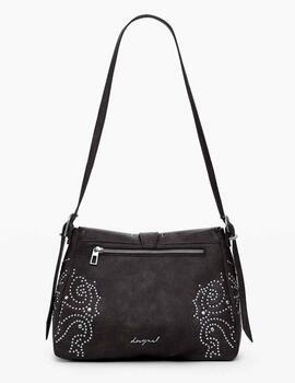 Bolso Desigual tachas marrón