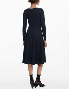 Vestido Desigual evasé lirio