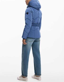 Chaqueta Desigual acolchada azul