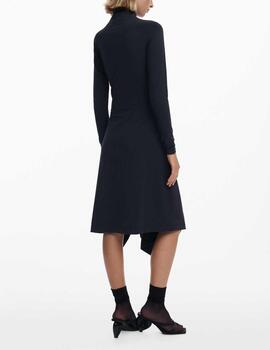Vestido Desigual estampado negro