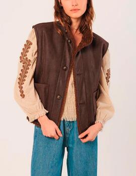 Chaleco Indi&Cold teddy reversible