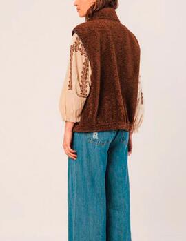 Chaleco Indi&Cold teddy reversible