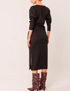 Vestido Indi&Cold punto negro