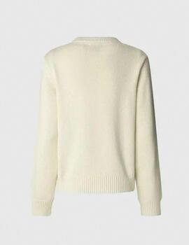 Jersey Pepe Jeans logo blanco