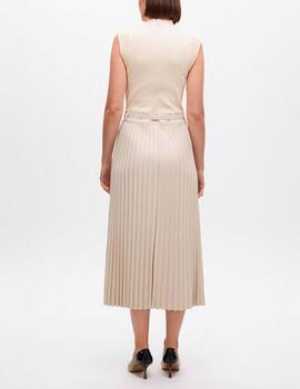 Vestido Lola Casademunt piedra