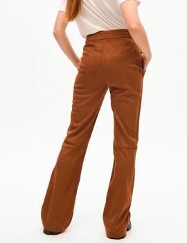 Pantalón Lola Casademunt antelina marrón