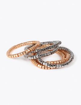 Pack pulseras Lola Casademunt bicolor