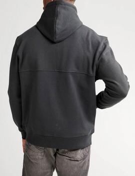 Sudadera Petrol capucha gris