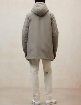 Abrigo Ecoalf acolchado beige