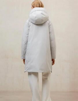 Chaqueta Ecoalf acolchada gris claro