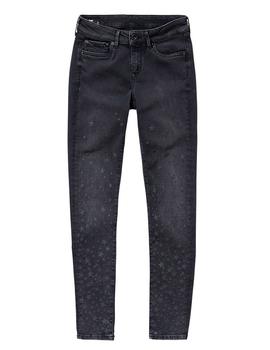 Pantalón vaquero Pepe Jeans Pixie Stars gris