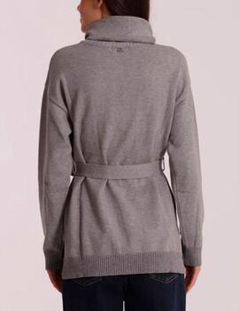 Jersey Mimi Mua cinturón gris
