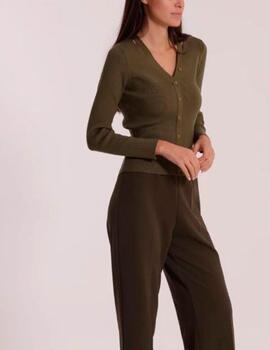 Pantalón Mimi Mua cropped verde