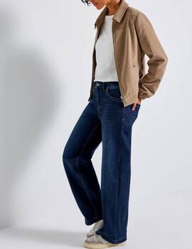 Pantalón vaquero Street One ancho azul