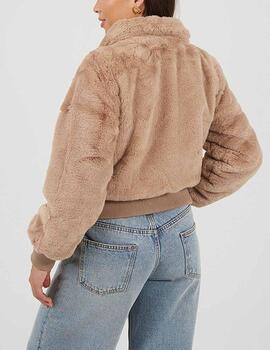 Chaqueta Brave Soul pelo camel