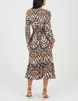 Vestido Brave Soul estampado
