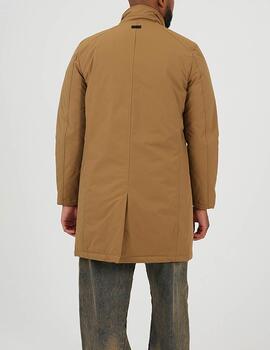 Chaqueta Brave Soul larga camel