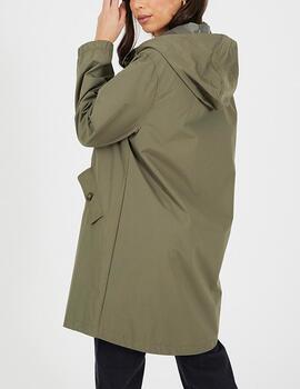 Chaqueta Brave Soul capucha khaki