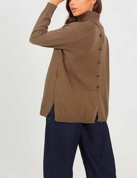 Jersey Brave Soul botones khaki
