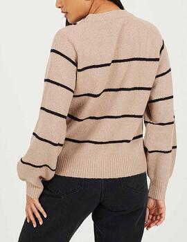 Jersey Brave Soul rayas beige