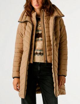 Chaqueta Pepe Jeans acolchada beige