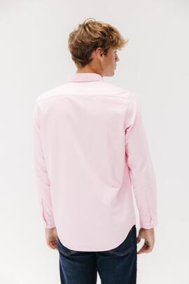 Camisa El Pulpo oxford rosa