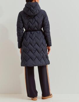 Abrigo Lion of Porches acolchado marino