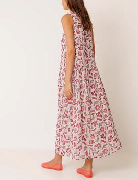 Vestido Indi&Cold frambuesa