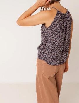 Top Indi&Cold tirantes marino