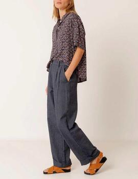 Camisa Indi&Cold oversize marino
