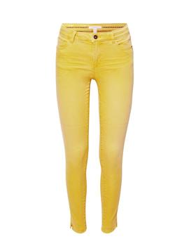 Pantalón vaquero Esprit amarillo