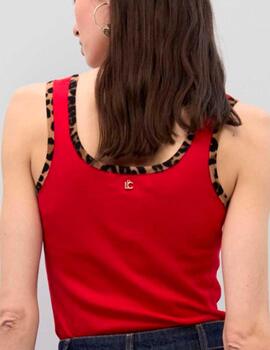 Top Lola Casademunt rojo